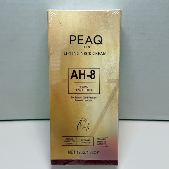 PEAQ SKIN Other - PEAQ SKIN Lifting Neck Cream AH-8 Firming Hexapeptide-8 Anti-Aging 4.23oz NEW